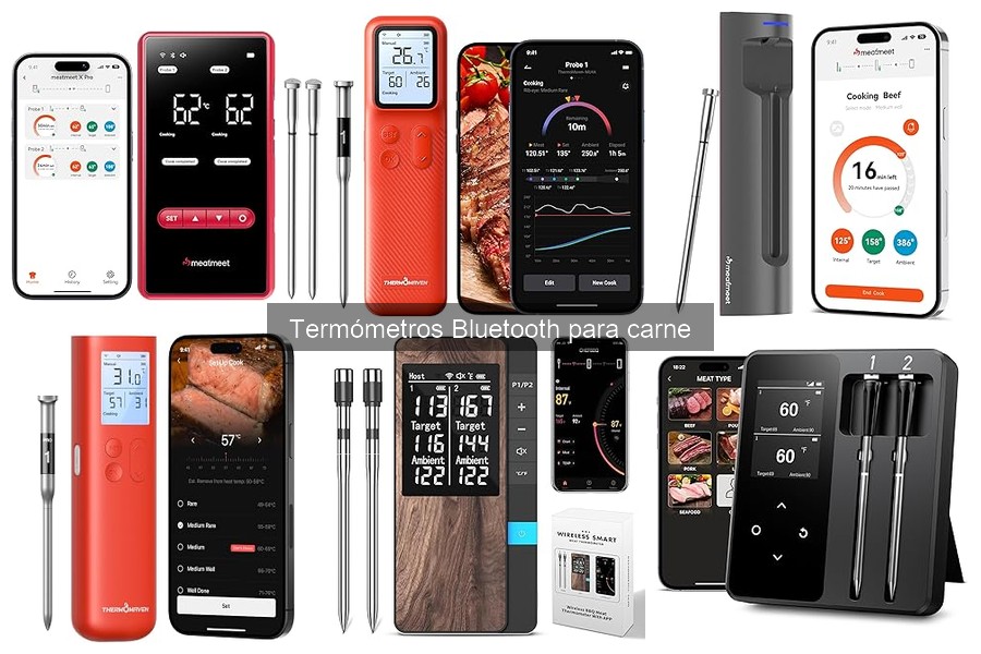 Opiniones sobre termómetros Bluetooth para carne: guía 2023