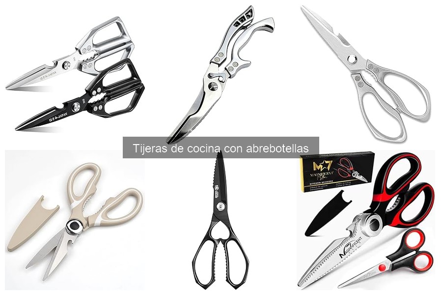 Opiniones sobre Tijeras de Cocina con Abrebotellas