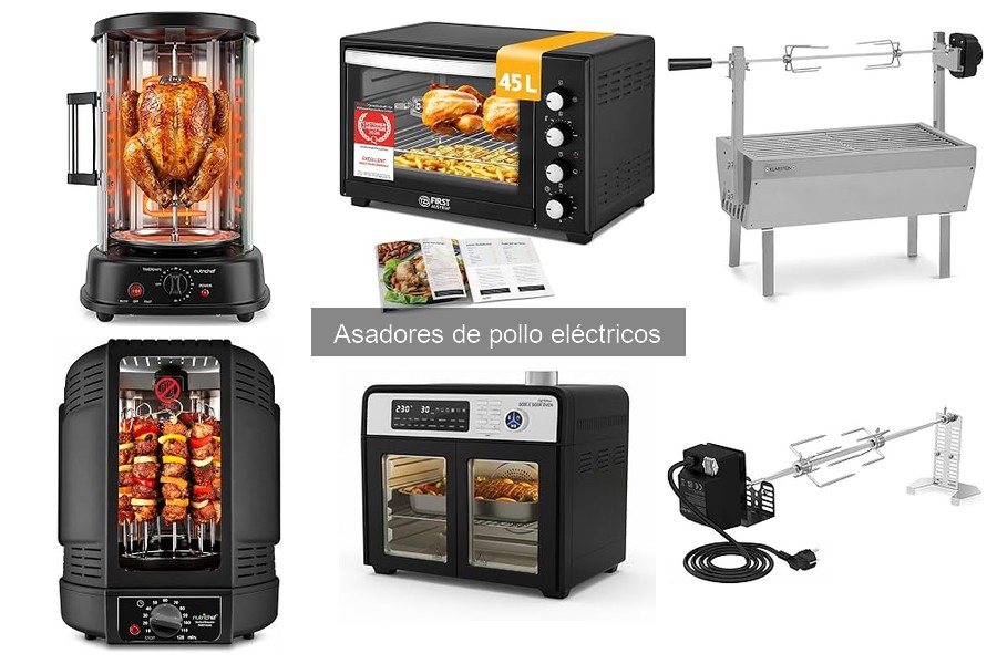 Precio promedio de asadores de pollo eléctricos en 2023