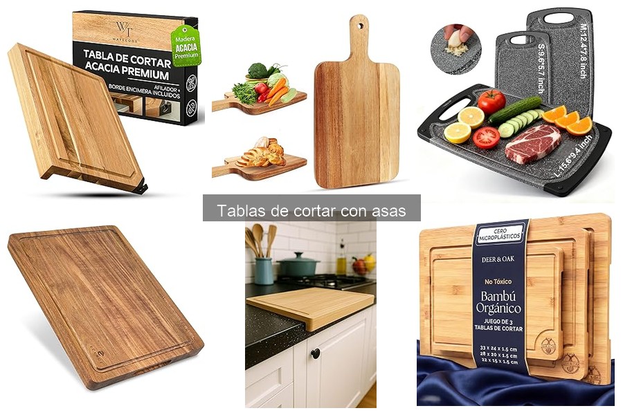 Precio promedio de tablas de cortar con asas en 2023