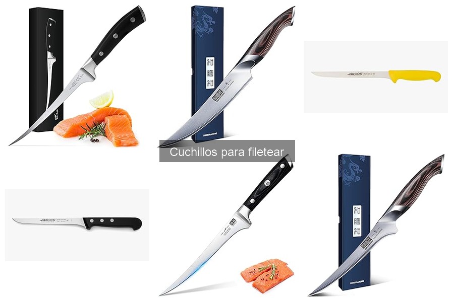 Precios de cuchillos para filetear: ¿cuánto debes gastar?