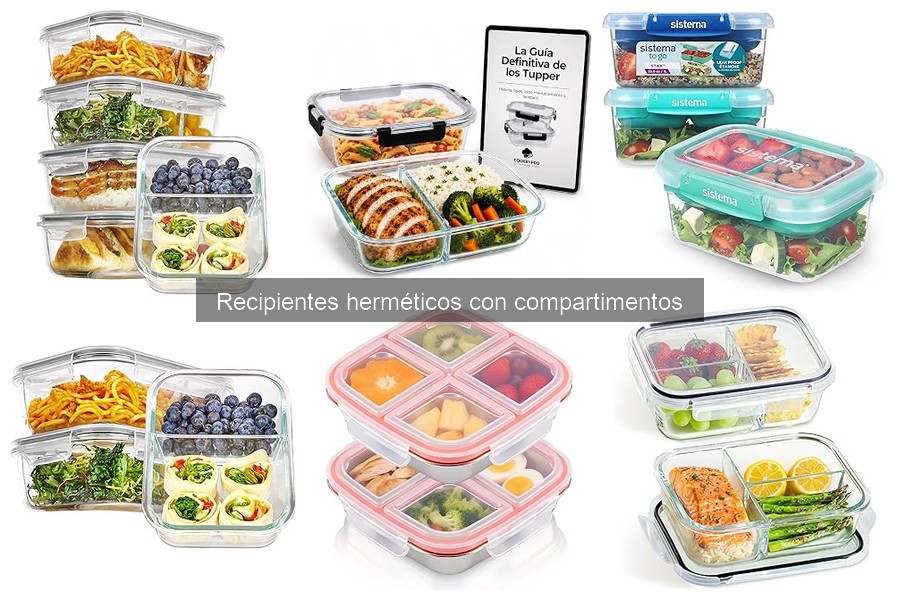 Precios de Recipientes Herméticos con Compartimentos