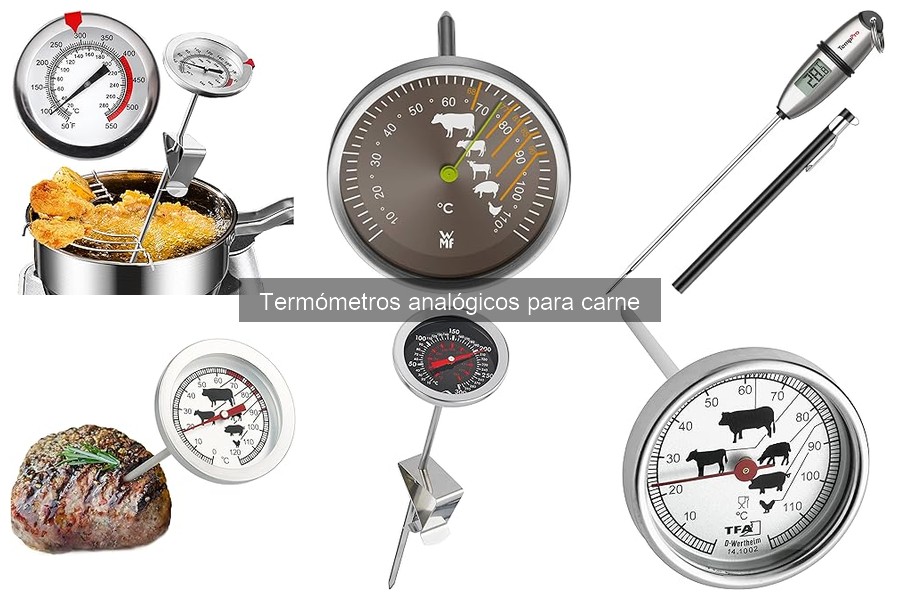 Precios de termómetros analógicos para carne: análisis 2023