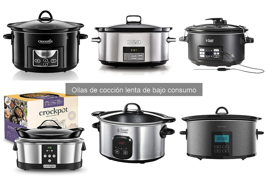 Precios promedio de ollas de cocción lenta de bajo consumo