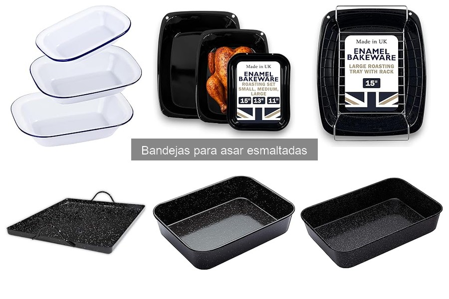 Precios y Dónde Comprar Bandejas Esmaltadas para Asar
