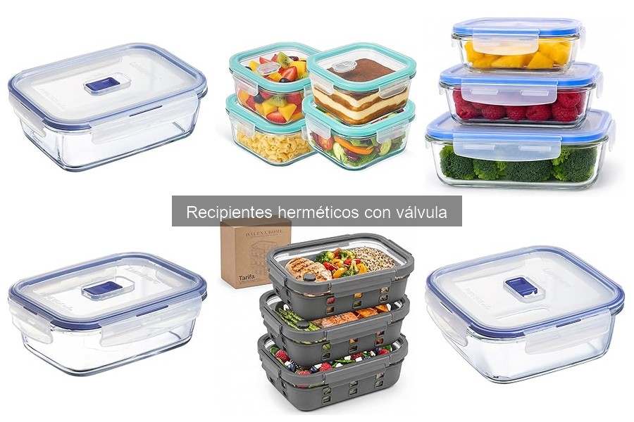 Precios y Dónde Comprar Recipientes Herméticos con Válvula