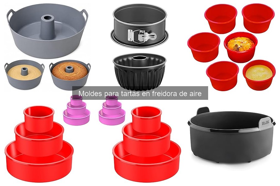 Preguntas frecuentes sobre moldes para tartas en freidora de aire