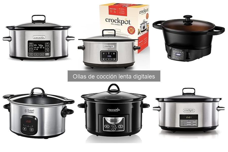Preguntas frecuentes sobre ollas de cocción lenta digitales