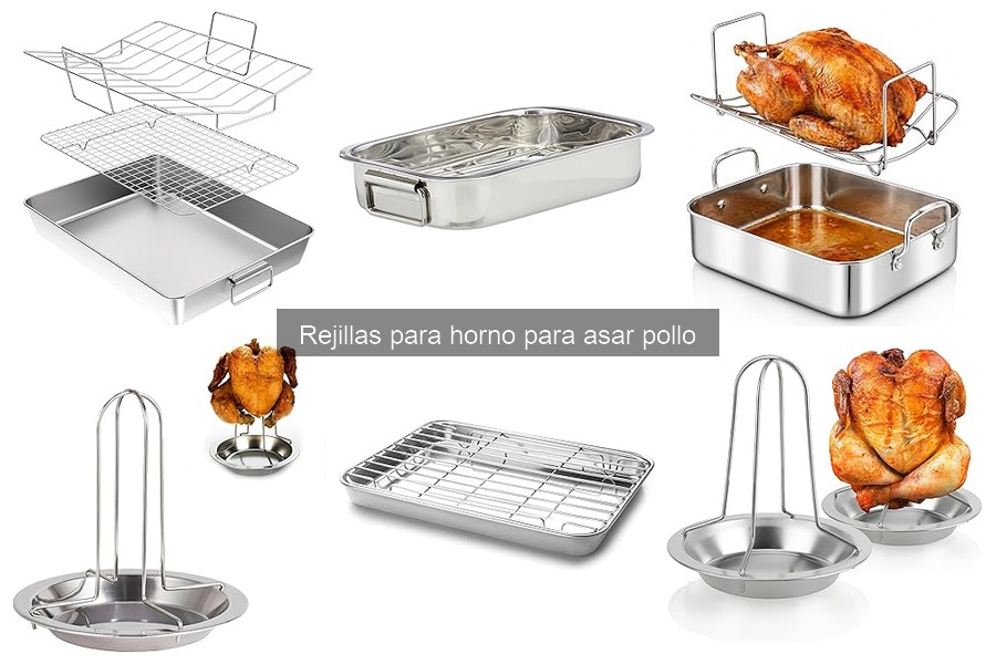 Preguntas frecuentes sobre rejillas para asar pollo