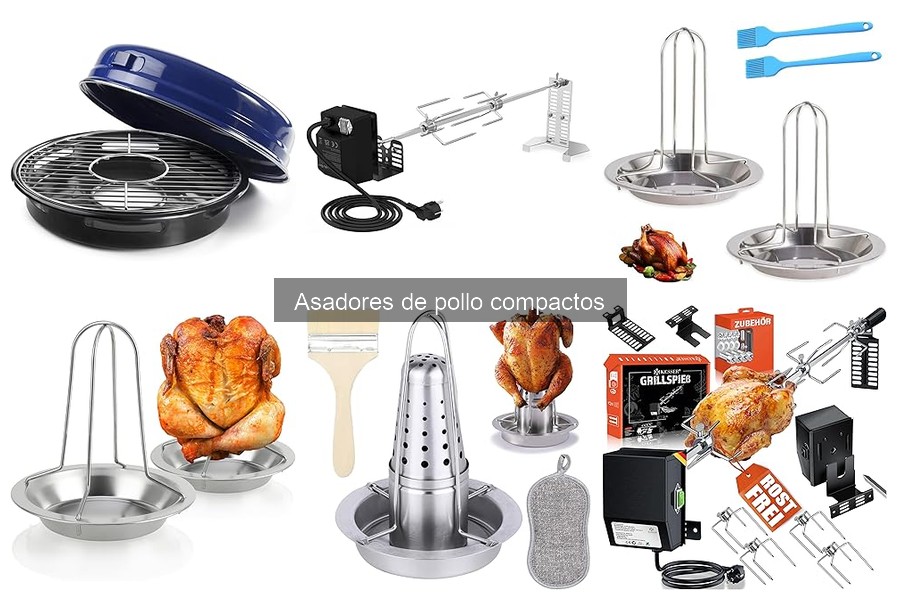 Problemas comunes al usar asadores de pollo compactos