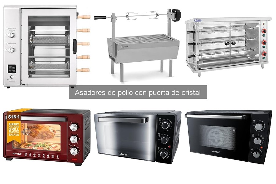 Problemas comunes al usar asadores de pollo con cristal