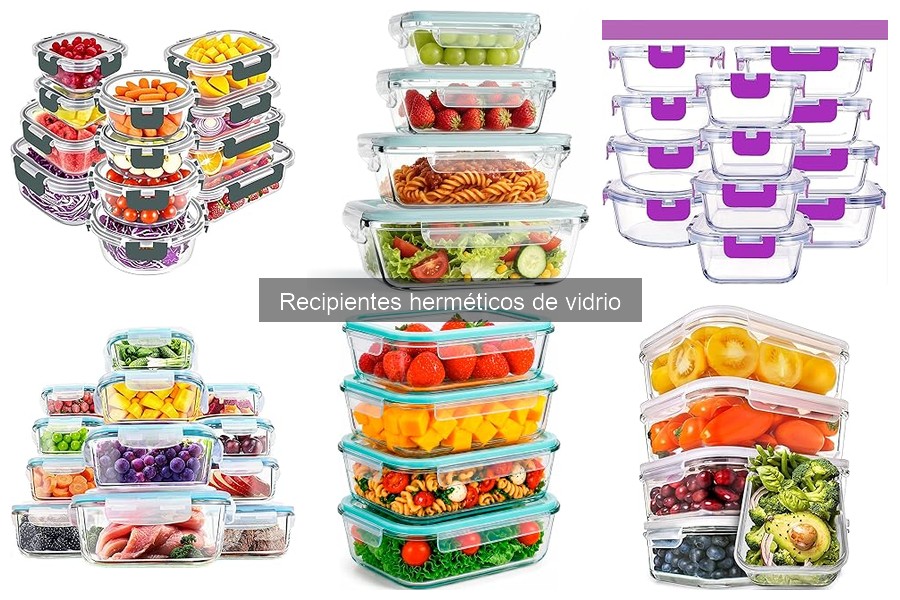 Problemas comunes al usar recipientes herméticos de vidrio