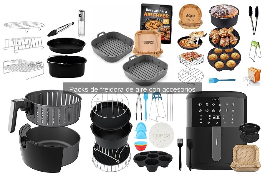 Problemas Comunes con Packs de Freidora de Aire y Soluciones