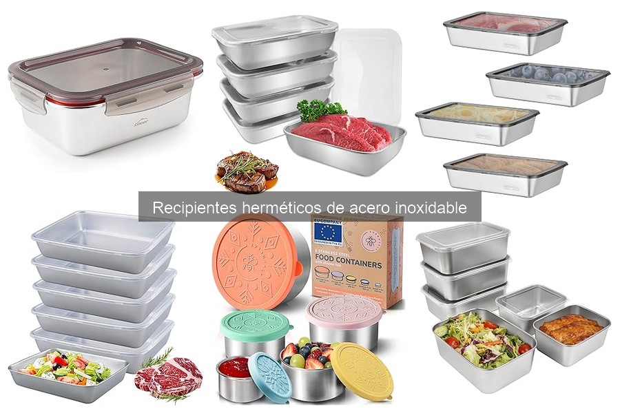 Problemas comunes con recipientes herméticos de acero inoxidable
