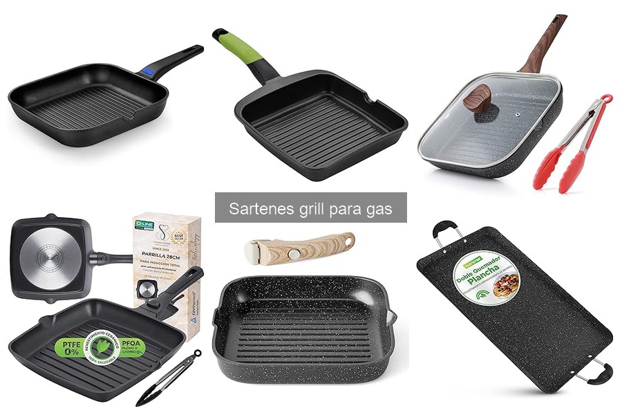 Problemas comunes con sartenes grill para gas y soluciones