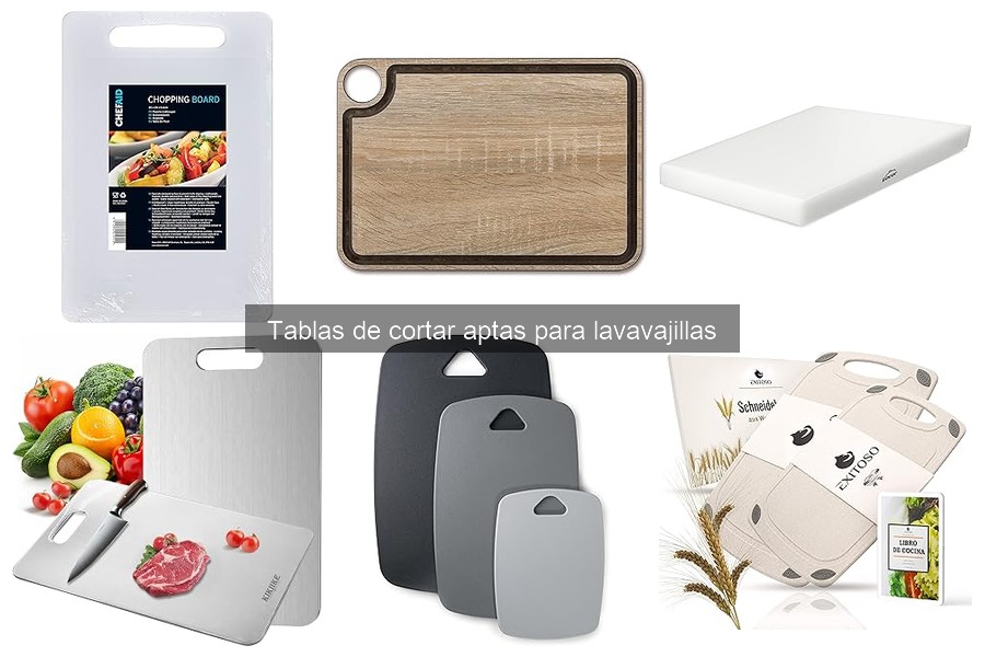 Problemas comunes con tablas de cortar aptas para lavavajillas