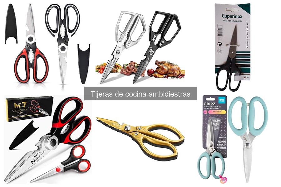 Problemas Comunes con Tijeras de Cocina Ambidiestras