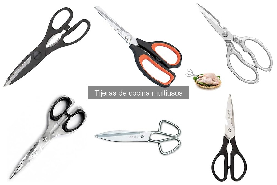 Problemas comunes con tijeras de cocina multiusos y soluciones
