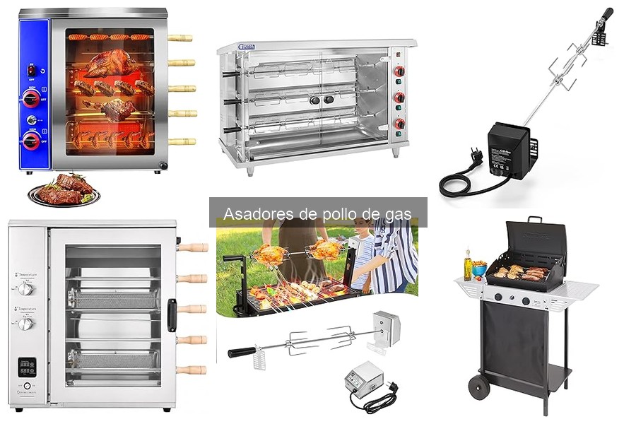 Problemas comunes en asadores de pollo de gas y soluciones