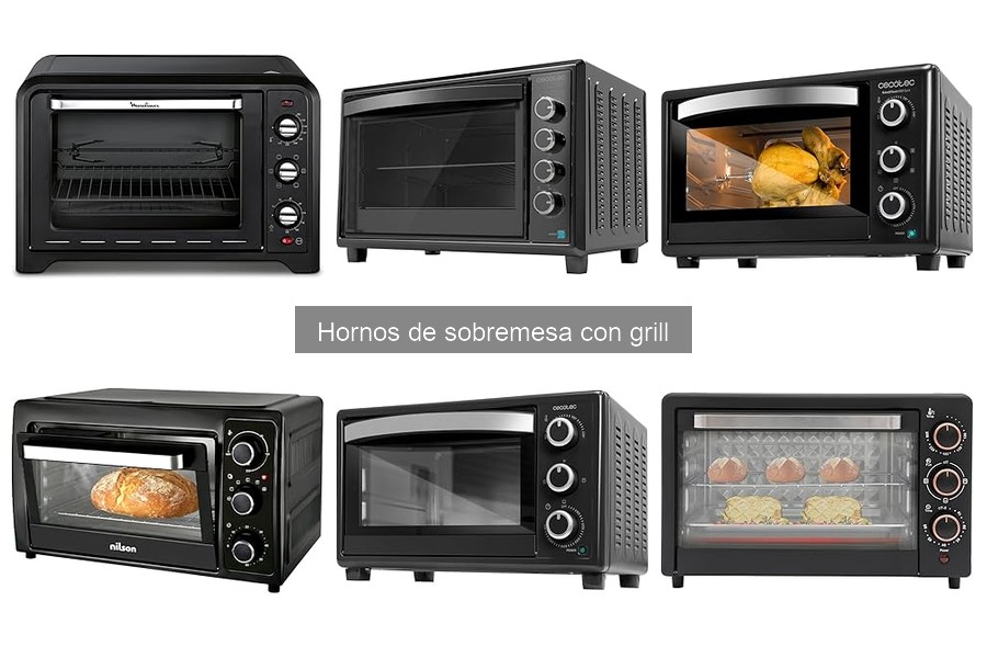 Problemas Comunes en Hornos de Sobremesa con Grill y Soluciones