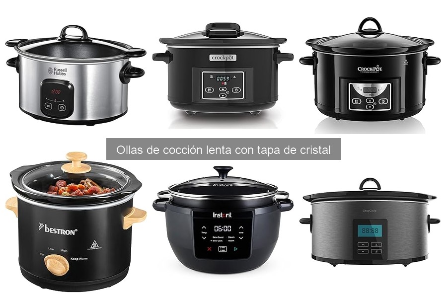 Problemas comunes en ollas de cocción lenta con tapa de cristal