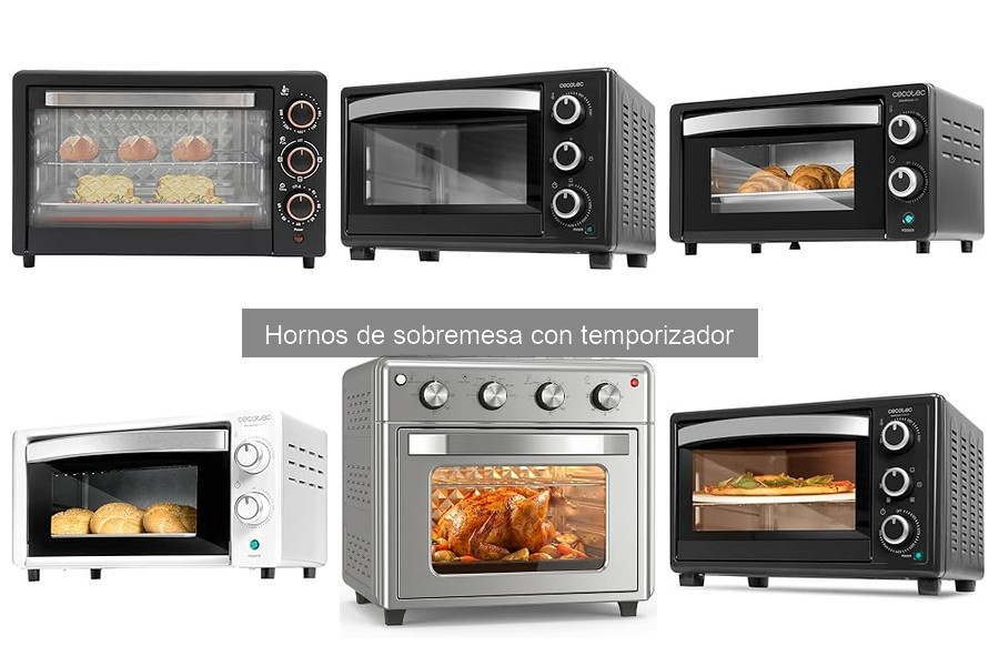 ¿Qué es un horno de sobremesa con temporizador? Guía Básica