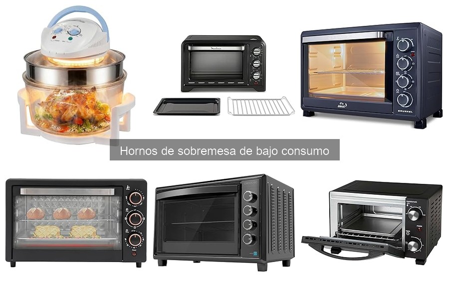 ¿Qué es un horno de sobremesa de bajo consumo?