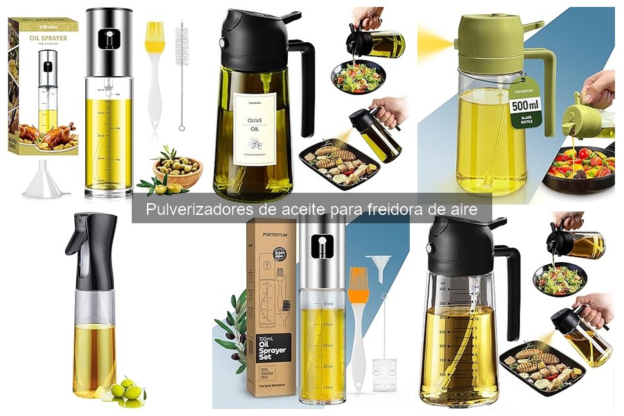 ¿Qué es un pulverizador de aceite para freidora de aire?