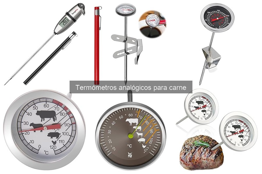 ¿Qué es un termómetro analógico para carne? Guía rápida