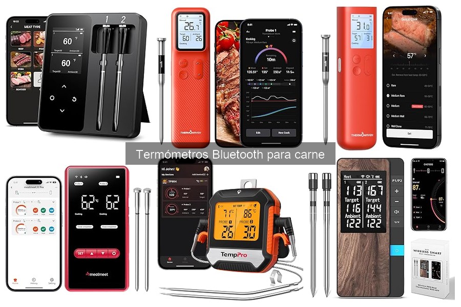 ¿Qué es un termómetro Bluetooth para carne? Guía 2023