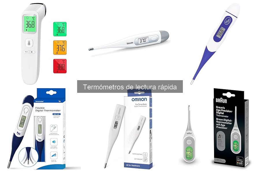 ¿Qué es un termómetro de lectura rápida? Características y Función