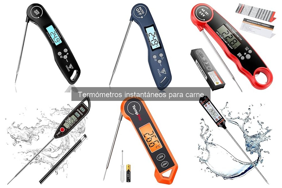 ¿Qué es un termómetro instantáneo para carne? Guía completa