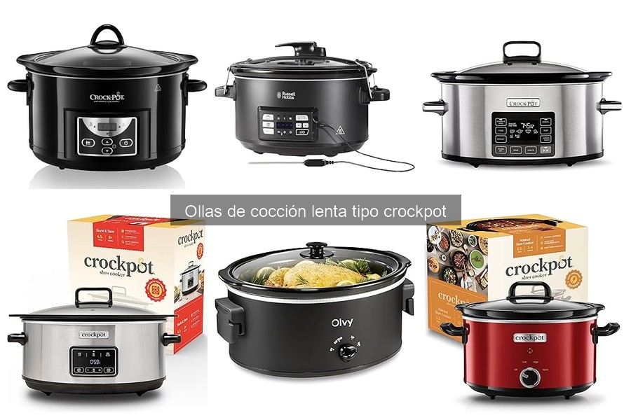 ¿Qué es una olla de cocción lenta tipo crockpot? Beneficios y funciones