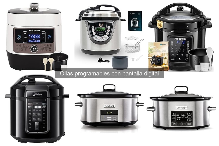 ¿Qué es una olla programable con pantalla digital? Guía rápida