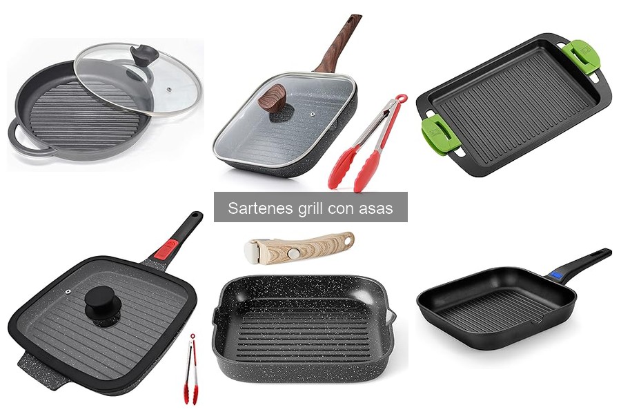 ¿Qué es una sartén grill con asas? Características y beneficios