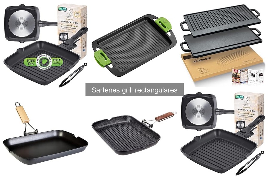 Qué es una sartén grill rectangular y cómo elegirla