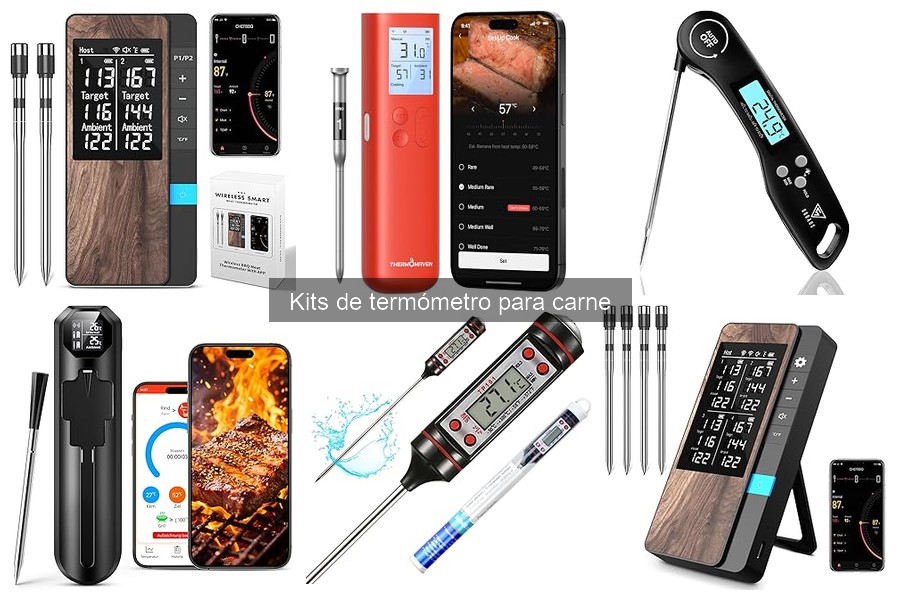 ¿Qué incluye un kit de termómetro para carne?