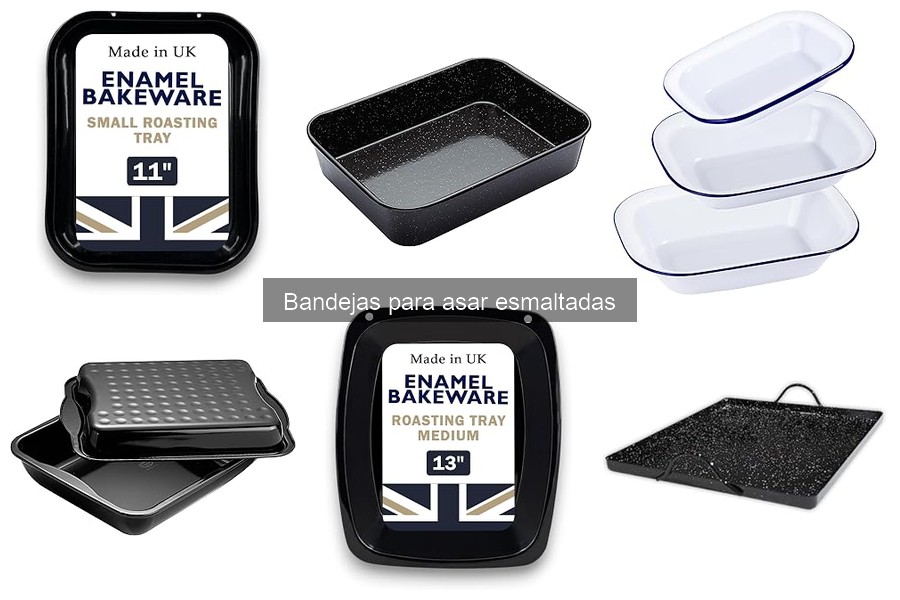 ¿Qué son las bandejas para asar esmaltadas? Características y usos
