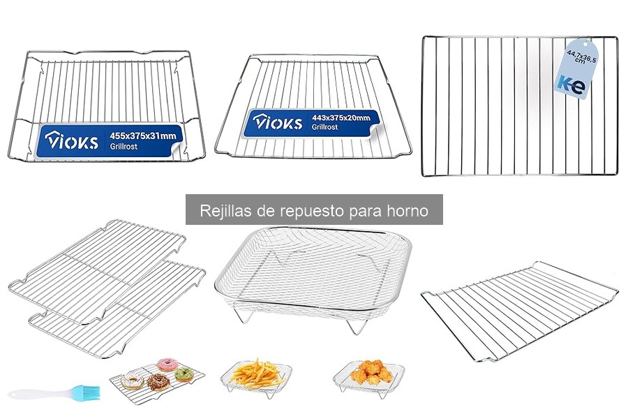 ¿Qué son las rejillas de repuesto para horno? Descúbrelo aquí