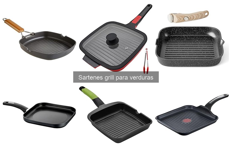 ¿Qué son las sartenes grill para verduras? Características y Usos