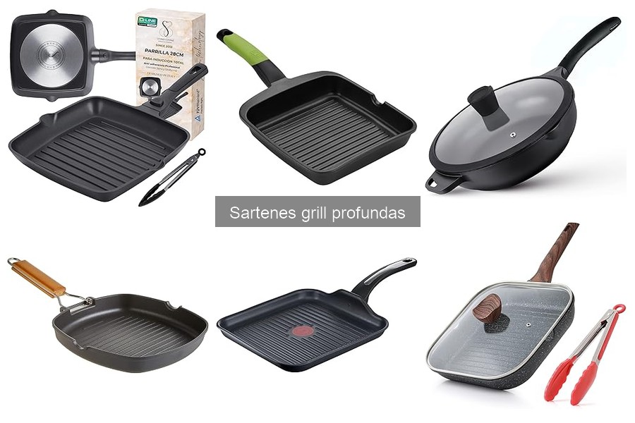 ¿Qué son las sartenes grill profundas? Descúbrelas aquí