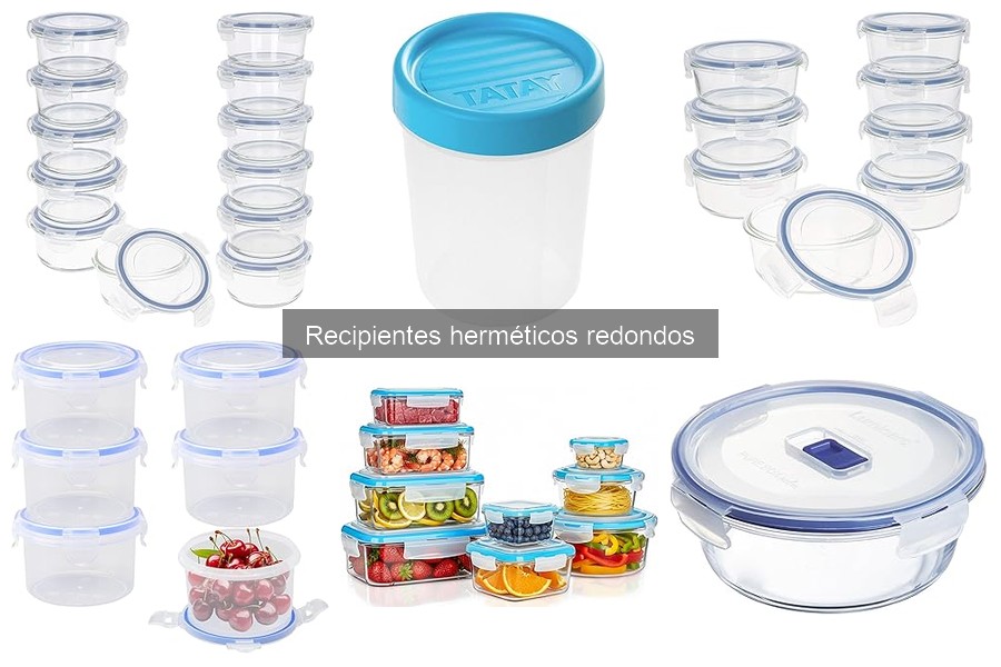 ¿Qué son los recipientes herméticos redondos? Guía completa