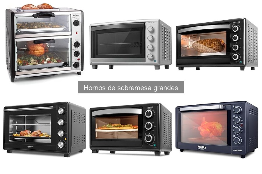 Recetas deliciosas para hornos de sobremesa grandes