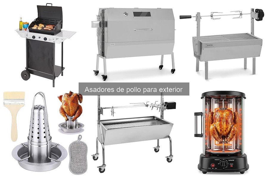 ** Recetas deliciosas para pollo en asador exterior