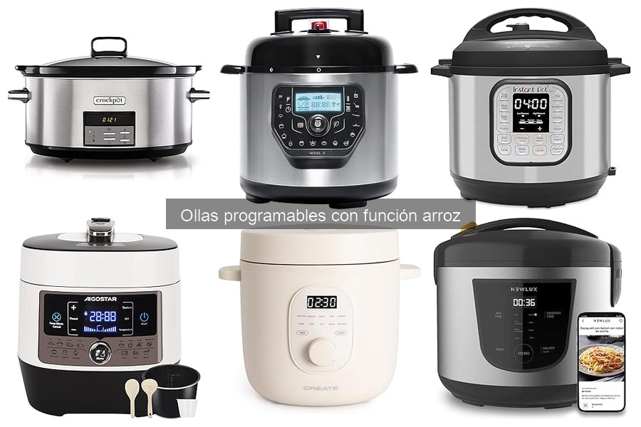 Recetas fáciles de arroz en olla programable