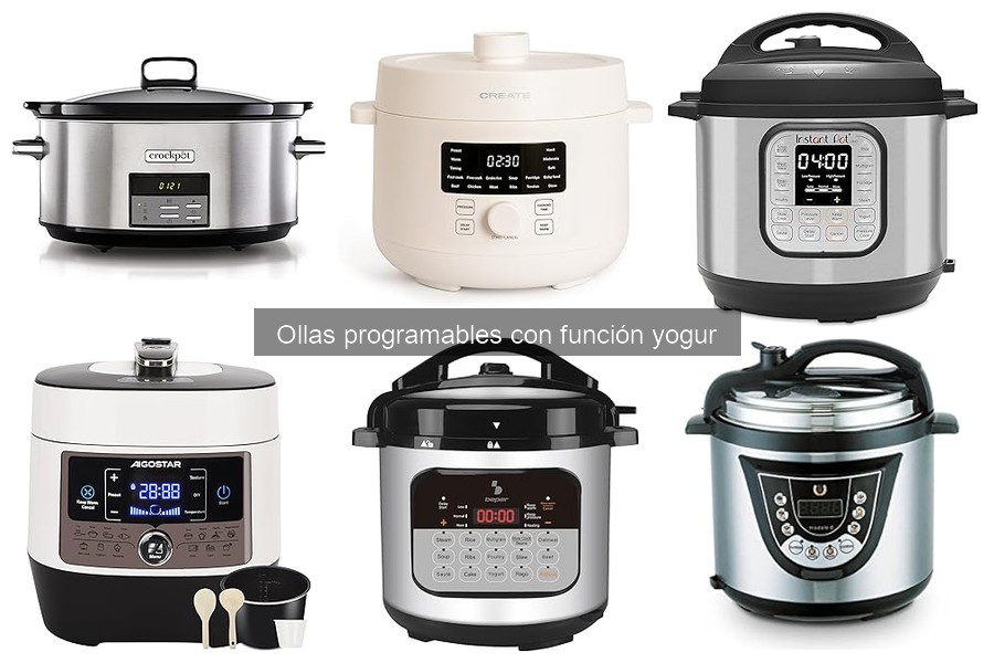 Recetas fáciles de yogur en olla programable