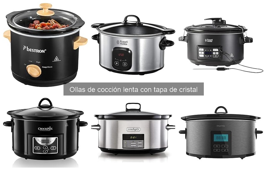 Recetas fáciles en olla de cocción lenta con tapa de cristal