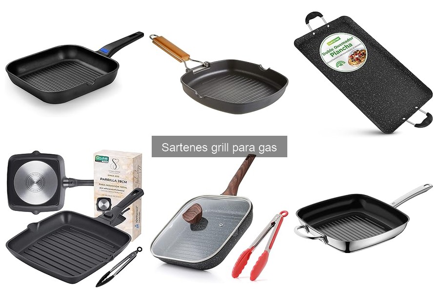 Recetas fáciles en sartenes grill para gas