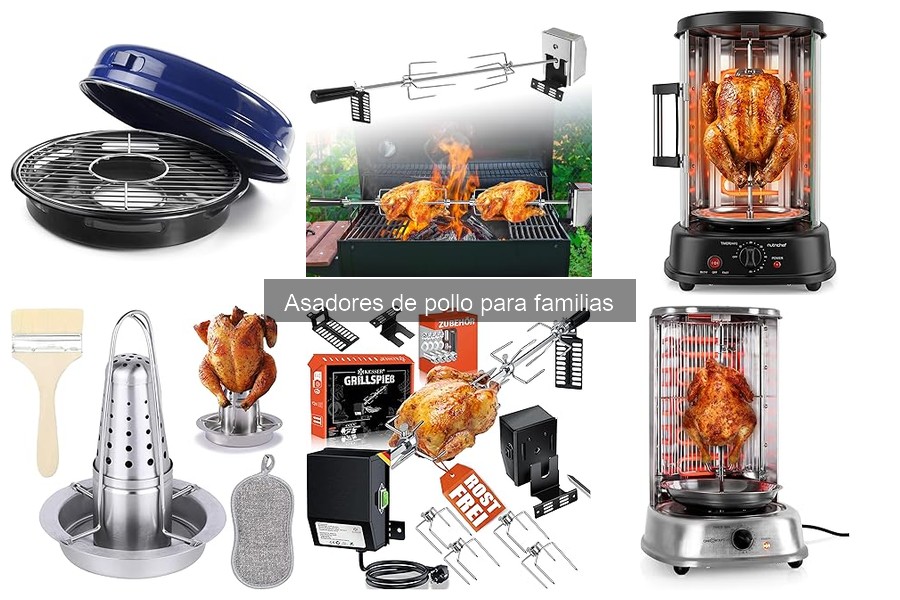 Recetas fáciles para asadores de pollo que deleitan a la familia