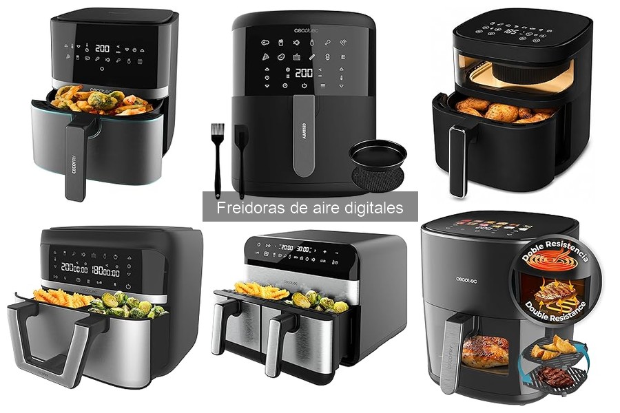 Recetas fáciles para freidoras de aire digitales